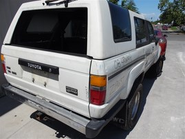 1989 TOYOTA 4RUNNER WHITE 3.0 V6 AT 4WD Z19637